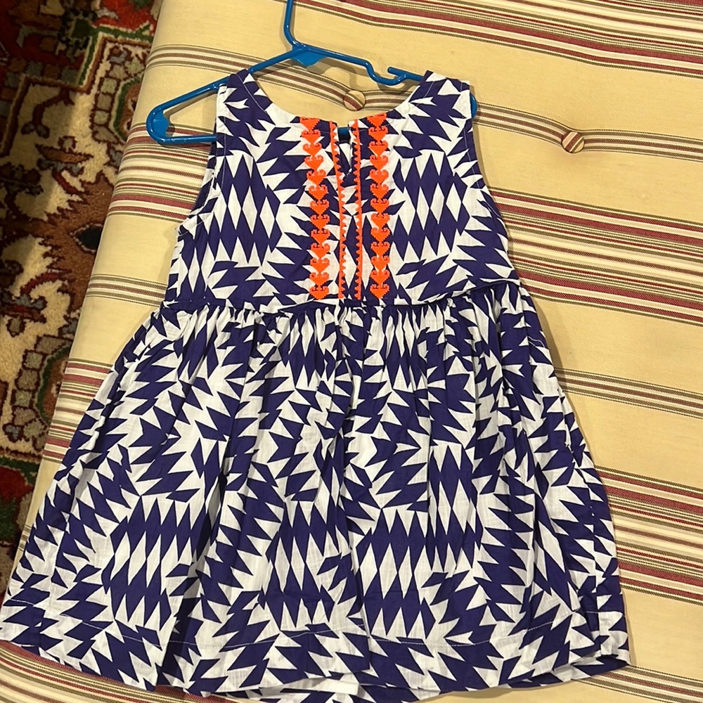 Jcrew crewcuts embroidered dress